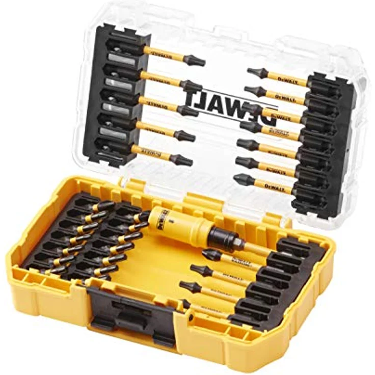 DeWALT DT70745T-QZ Bit-Set 31-tlg. schlagf, schwarz-gelb – Bild 2