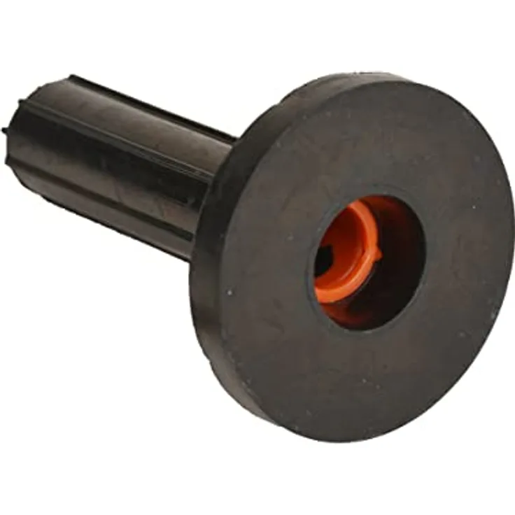 10 Stück - Schallschutzdübel Nennweite 16 mit Bund für Bohrloch 16x75mm - - Ideal für Befestigungen im Heizungs-, Lüftungs- und Sanitärbereich zur Schallreduzierung