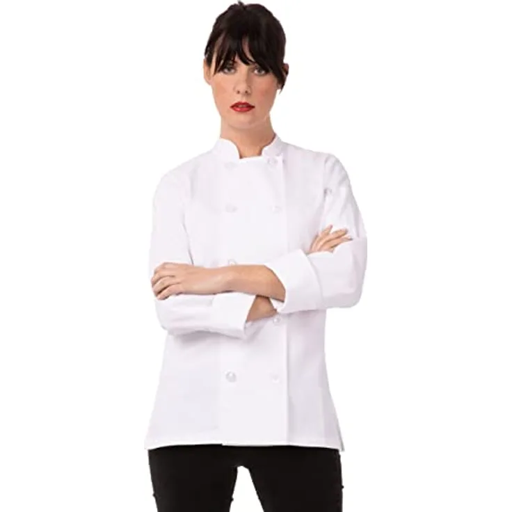 Chef Works Kochjacke Le Mans weiß Kochbekleidung Bäckerjacke Berufskleidung XL - Damen