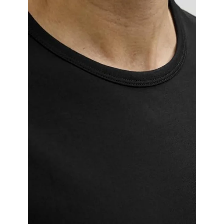 Jack & Jones Basic Shirt, Herren, Schwarz, 2er Pack, atmungsaktiv und bequem – Bild 6