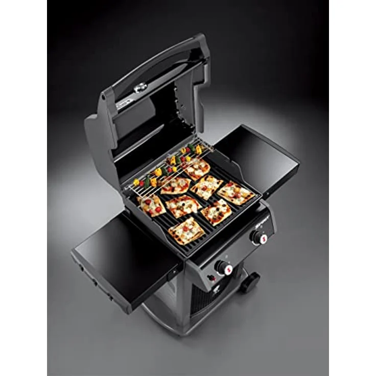 Weber 46010079 Gasgrill Spirit E-210 Classic, Schwarz, 2 Edelstahlbrenner, Flavourizer Bars – Bild 10