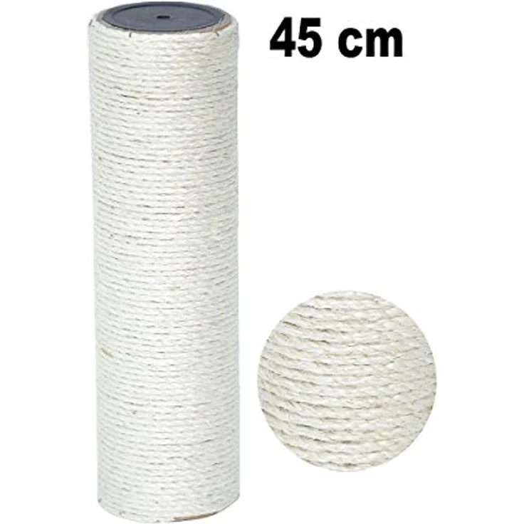 nanook Kratzbaum Ersatzstamm Sisalstamm - Durchmesser 11 cm Ø für Gewinde M8 - Länge 45 cm, passend für nanook Kratzbaum Serien Sigurd + Noblesse – Bild 2