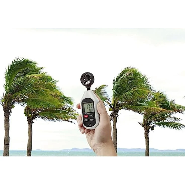 VOLTCRAFT AN-10 Anemometer 0.3 bis 30 m-s Magnet-Flügelrad (VC-8314270) – Bild 5
