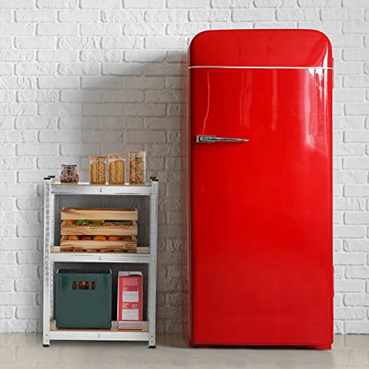 relaxdays Schwerlastregal Verzinktes Schwerlastregal mit 5 Ebenen, Silber, 500 kg Gesamttraglast – Bild 5