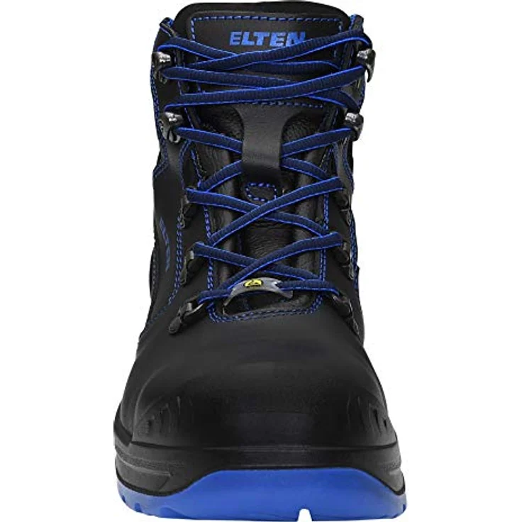 ELTEN Sicherheitsschuh Damenschuh LENA Mid, S3, ESD, black-blu – Bild 2