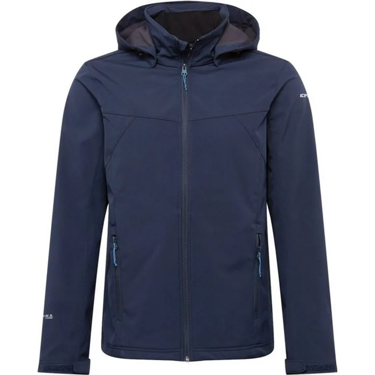 Icepeak Softshelljacke Brimfield (1-St), Arbeitsjacke, Schwarz
