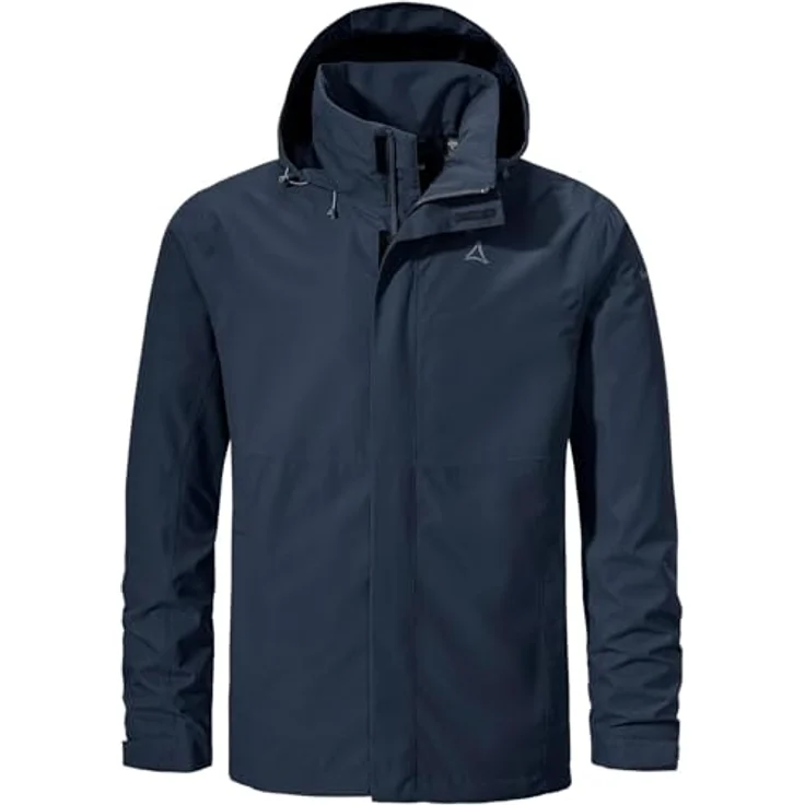 Schöffel Country Regenjacke Herren Funktionsjacke Gmund M 23458, wasserdicht, winddicht, atmungsaktiv – Bild 2