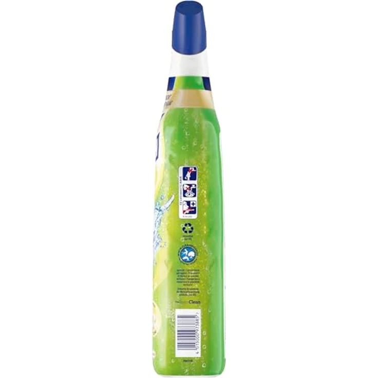WC Frisch Kraft Aktiv WC-Reiniger Gel Lemon 750ml – Anti-Kalk-Formel, frischer Duft, recycelte Flasche, einfache WC-Rand-Anwendung – Bild 7