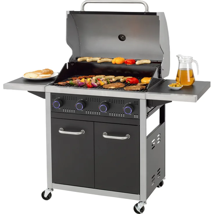 Tepro Gasgrill Seattle 4, BxTxH: 138x63x114 cm