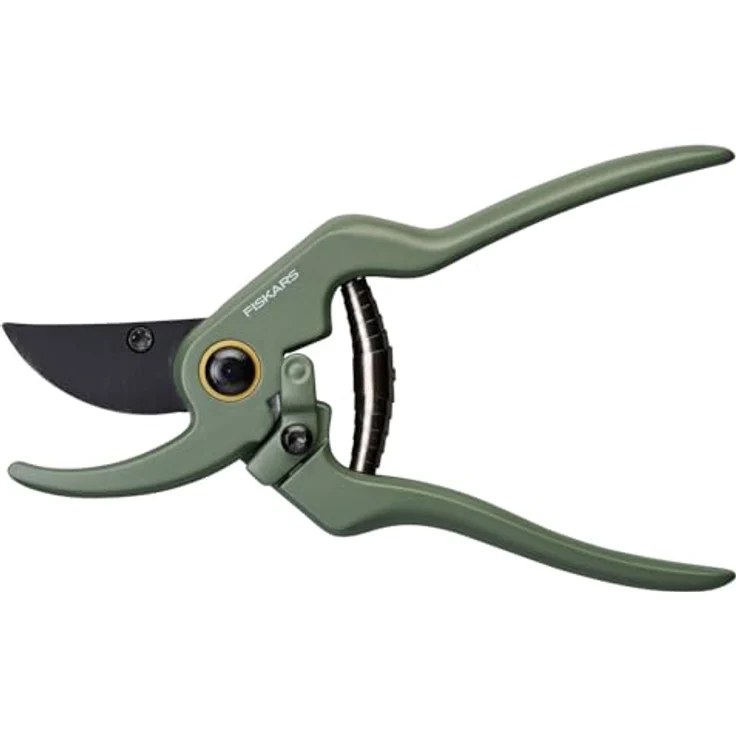 Fiskars Pflanzenschere/Blumenschere mit Halter, Urban Plant Care, Bypass-Klingen, Gesamtlänge 19,9 cm, Dunkelgrün/Schwarz – Bild 5