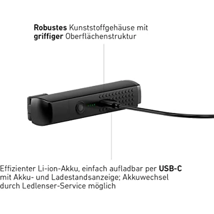 Ledlenser W6R Work Stablampe LED Werkstatt | KFZ Lampe 500 Lumen | LED Baulampe mit Akku | 10 Stunden Leuchtdauer | Werkstattlampe | LED Lampe | Arbeitsleuchte aufladbar | aufladbare Werkstattleuchte – Bild 4