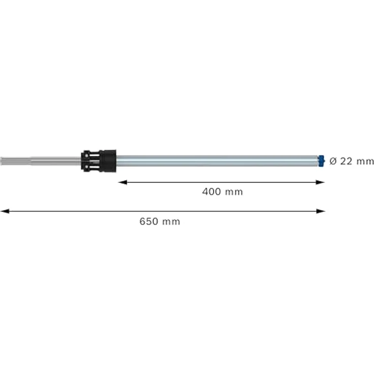 Bosch 1x EXPERT SDS Clean max-8X Hammerbohrer für chemische Verankerungen (Ø 22,00 mm, Professional Zubehör Bohrhammer) – Bild 3