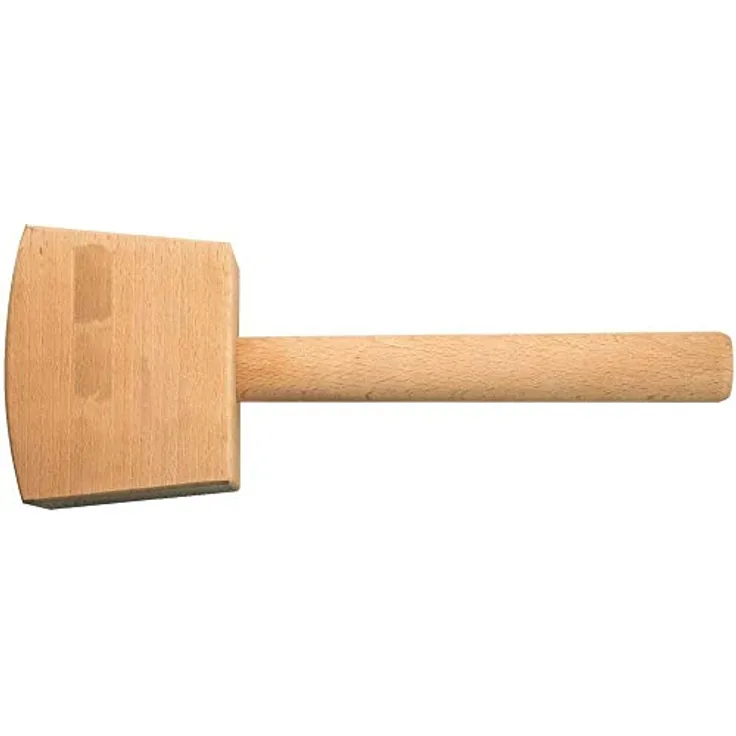 fortis Klauenhammer FORTIS Schreinerklüpfel 160mm, Buchenholz Schlagkopf, Eschenstiel, DIN 7461