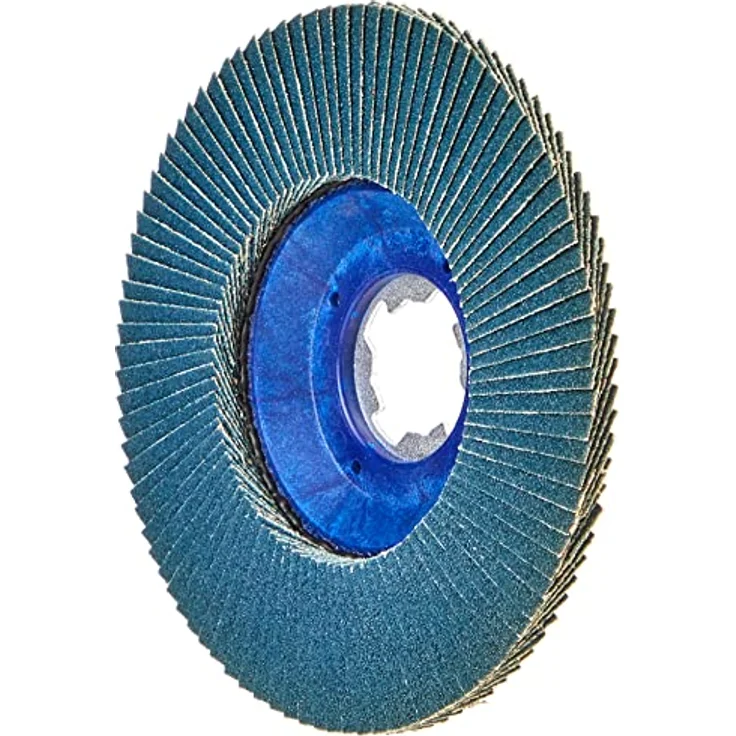 Bosch Professional gerade Fächerschleifscheibe Best (für Metall, X-LOCK, X571, Ø125 mm, Körnung K80, BohrungsØ 22,23mm) - Preisvergleich – Bild 4