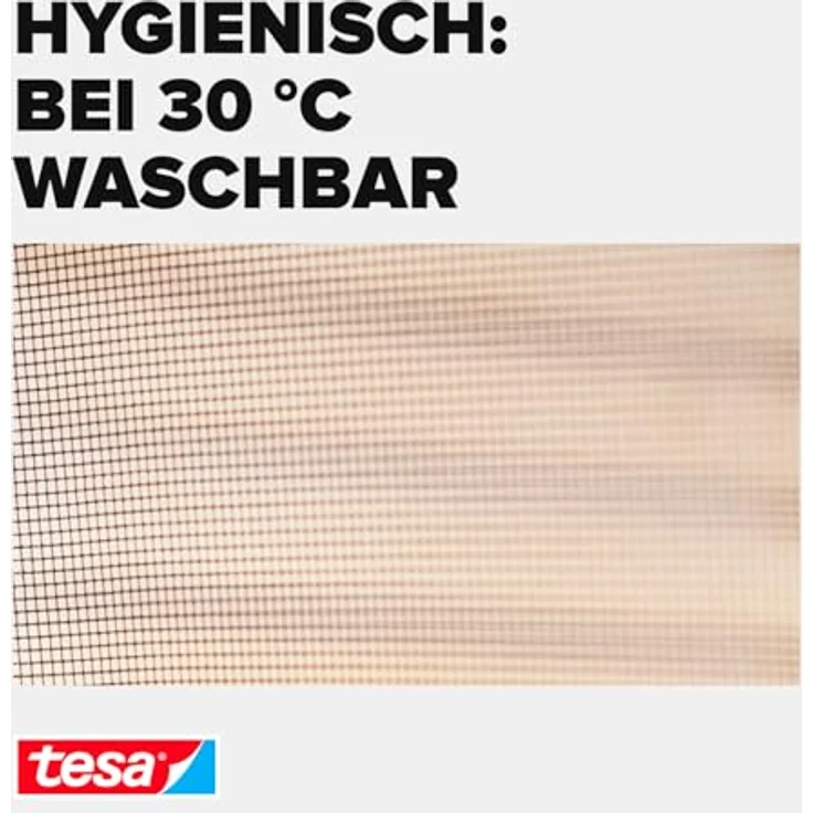 tesa Fliegengitter COMFORT für Türen, 2 x je 0,65 m x 2,50 m 4042448858849 – Bild 9