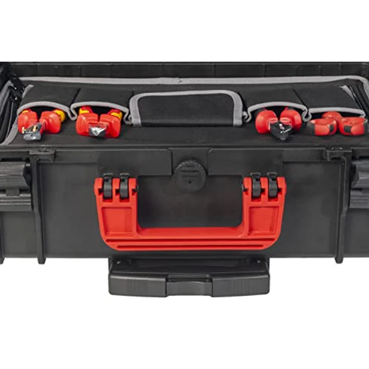 Parat PROTECT 34-S Roll 6505000391, Werkzeugkoffer mit herausnehmbarer Innentasche, wasser- und staubdicht, 34 Liter, schwarz – Bild 9