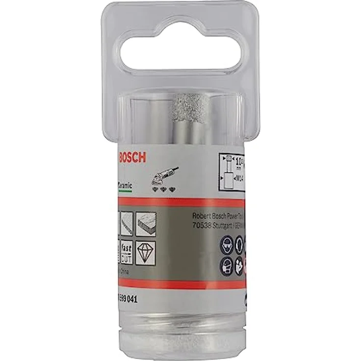 Bosch Professional PRO Ceramic dry Bohrkrone, Ø für Winkelschleifer, hohe Lebensdauer mit Diamantbesatz – Bild 2
