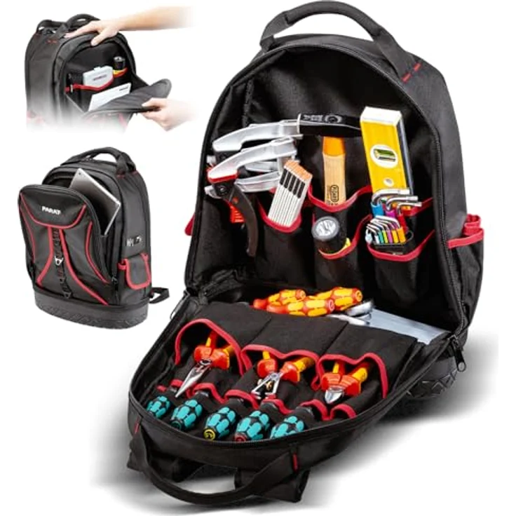 Parat BASIC Back Pack 5990830991 Universal Werkzeugrucksack unbestückt 1 Stück (B x H x T) 380 x 470 x 220 mm (5990830991) – Bild 2