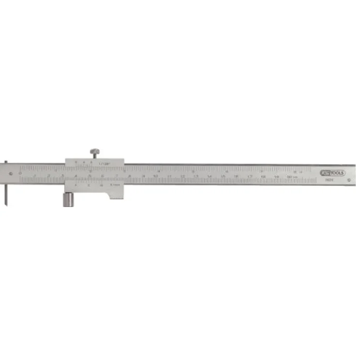 KS Tools 300.0626 Universalstreichmaß mit Anschlagrolle, 200mm – Bild 2