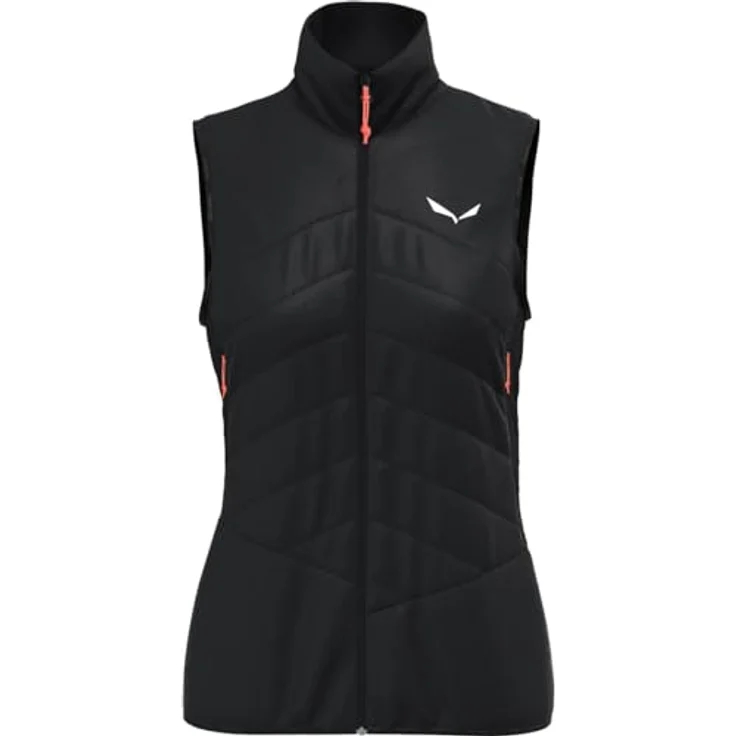 Salewa Ortles Hyb Twr Vest W, Damen - Schwarze Outdoor Weste mit hybrider Körperkartenstruktur, IT 40 / DE 34 – Bild 1