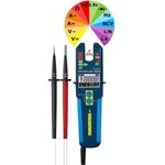 Pancontrol Spannungsprüfer PAN ALLROUNDER 200AD, Spannungs- & Durchgangsprüfer mit LED & LCD-Anzeige - Preisvergleich