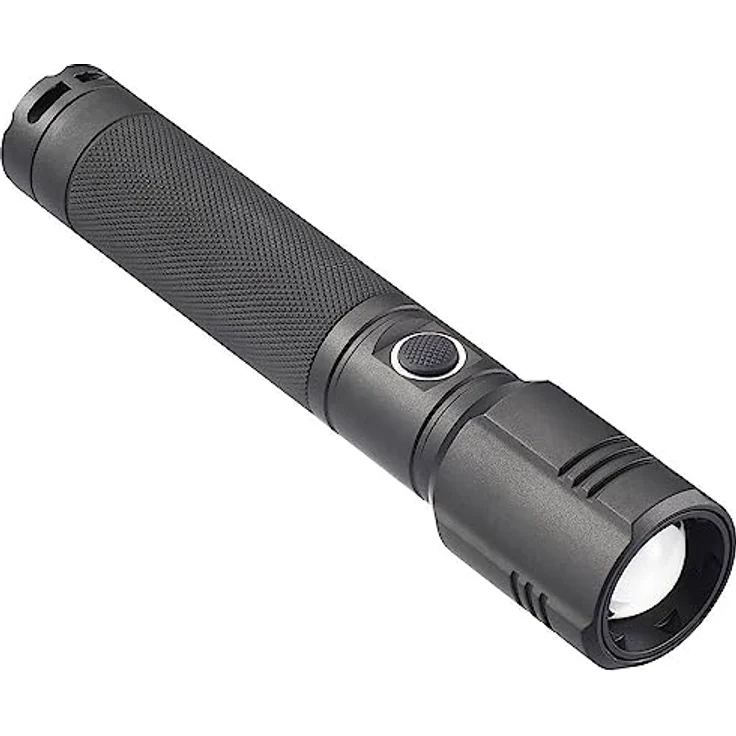 TOOLCRAFT SMD LED Taschenlampe verstellbar, mit USB-Schnittstelle, mit Stroboskopmodus akkubetrieben 1000lm 194g – Bild 2