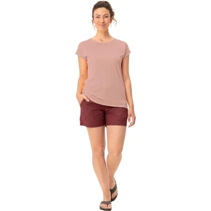 Vaude Moja IV, Damen Shirt aus 100% Bio-Baumwolle, atmungsaktiv, pink, Größe M – Bild 7