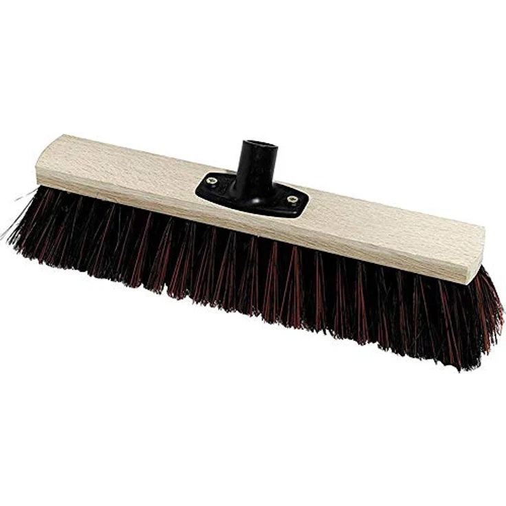 Nölle Straßenbesen Arenga/Elaston, 40 cm Industriebesen mit bruchsicherem Power-Stick, schwarz – Bild 2