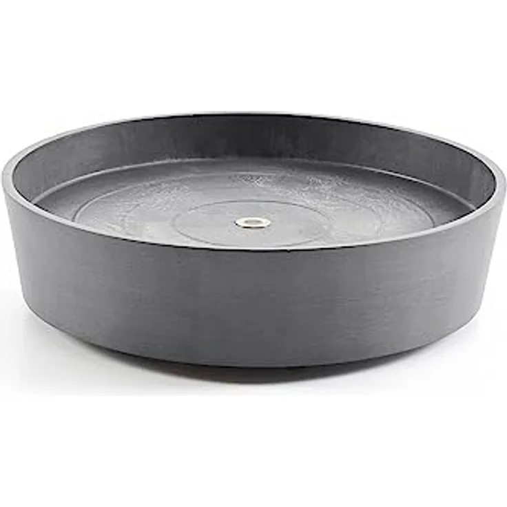 ECOPOTS Amsterdam Unterschale auf Rädern - Grau Ø 34 cm