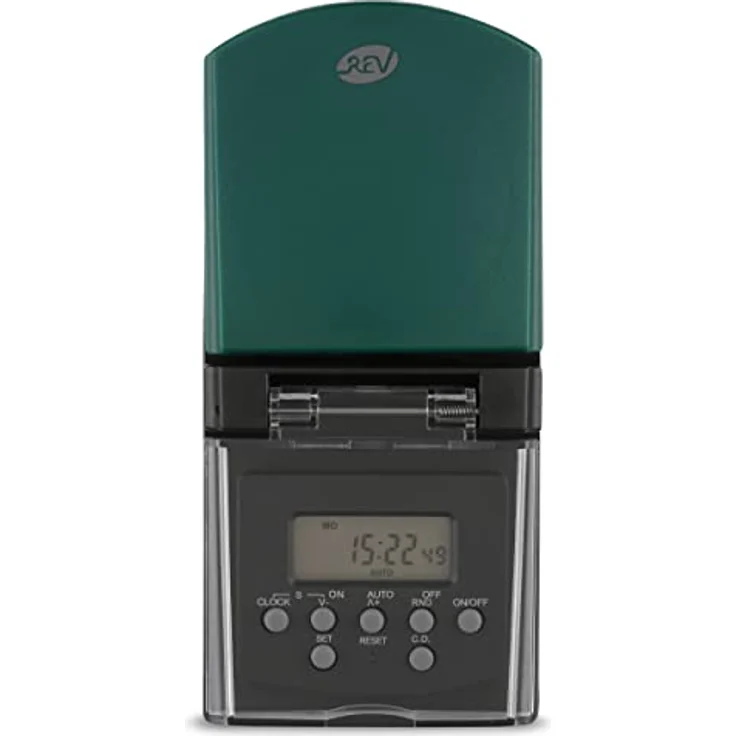 Zeitschaltuhr Aussenbereich digital 1 Stück Outdoor Zeitschaltuhr mit vielen Programmen, Zufalls- und Countdown-Funktion schenkt Zeit und spart Strom Komfort in Haus und Garten an 7 Wochentagen – Bild 5