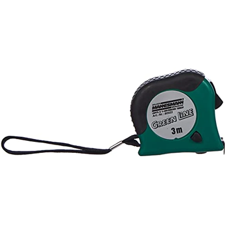 Mannesmann Bandmass 3 m x 16 mm, Gehäuse grün-schwarz, M80503 – Bild 4