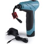 in-trading Handelsgesellschaft mbH EASYmaxx Akku-Handkompressor mit LED-Beleuchtung - blau-schwarz - Preisvergleich