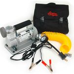 dema Profi Hochleistungs Kompressor 12V Offroad KFZ PKW LKW Druckluft mit Zubehör
