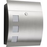 CMD Briefkasten Edelstahl 46