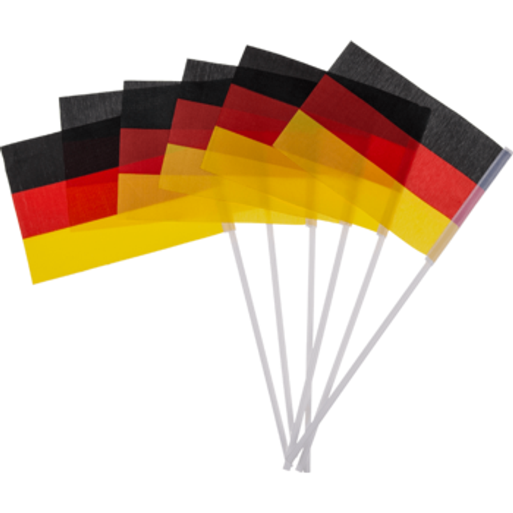 Out of the Blue Mini-Flagge, Deutschland, ca. 15 x 10 cm