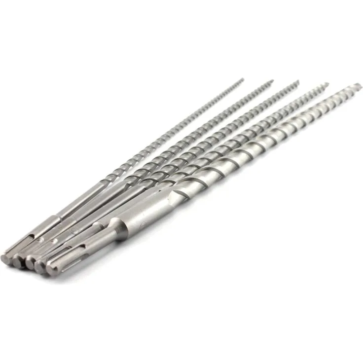 Chilitec SDS PLUS Bohrer Set 600mm - 60cm lang Profi BetonBohrer Steinbohrer 5-teilig Durchmesser 8mm 10mm 12mm 15mm 20mm - Preisvergleich