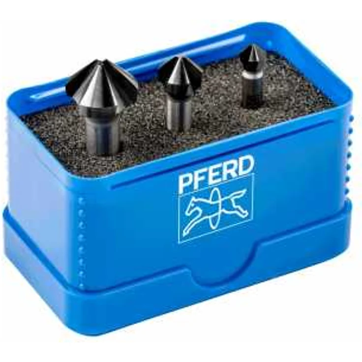 PFERD HSS-Kegelsenker-Set SET KES HSS DIN 335 C90° 3 HC-FEP - Preisvergleich – Bild 1