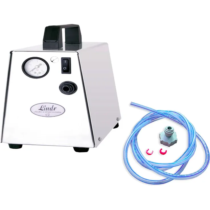 ich-zapfe Komplett Set - Druckluft Kompressor VK15, mini Luftkompressor für Bierzapfen ohne CO2