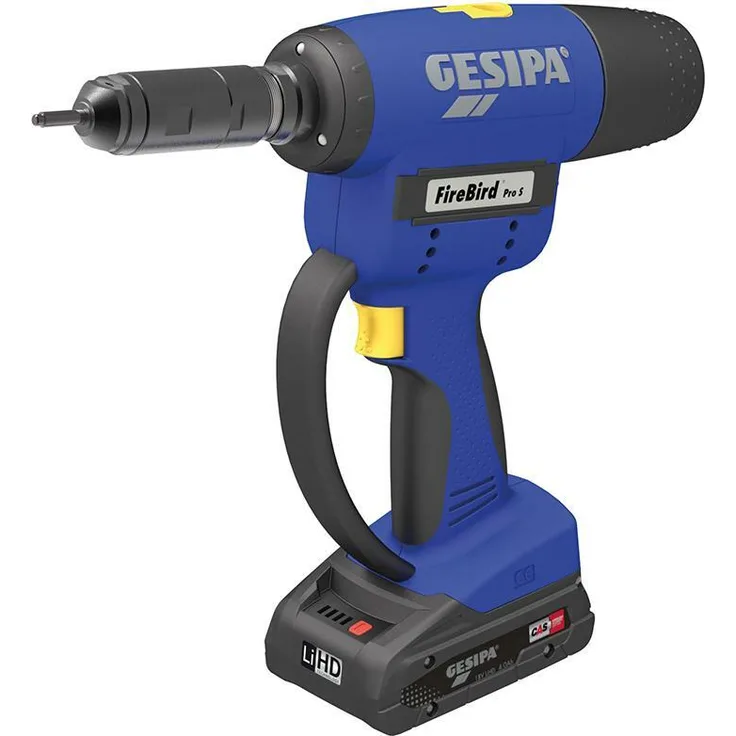 GESIPA Akku-Blindnietmuttergerät FireBird Pro S Gold LBOX