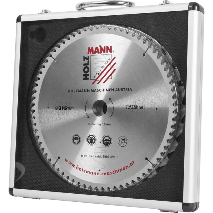 Holzmann Hm Kreissägeblatt 315 Set Im Alukoffer