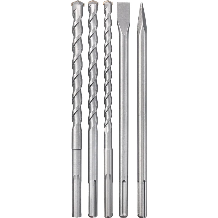 Einhell Bohrhammer-Zubehör 5 SDS-Max Bohr-Meissel-Set