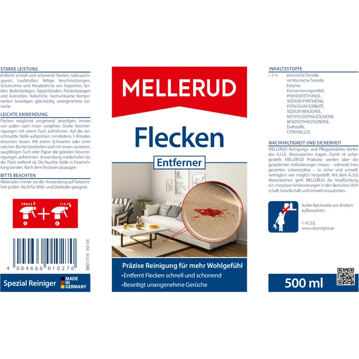 Mellerud Flecken Entferner 0,5 l – Bild 5