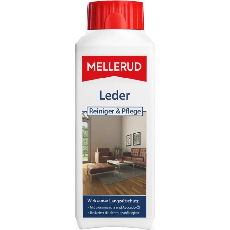 Mellerud Leder Reiniger & Pflege 0,25 l – Bild 1