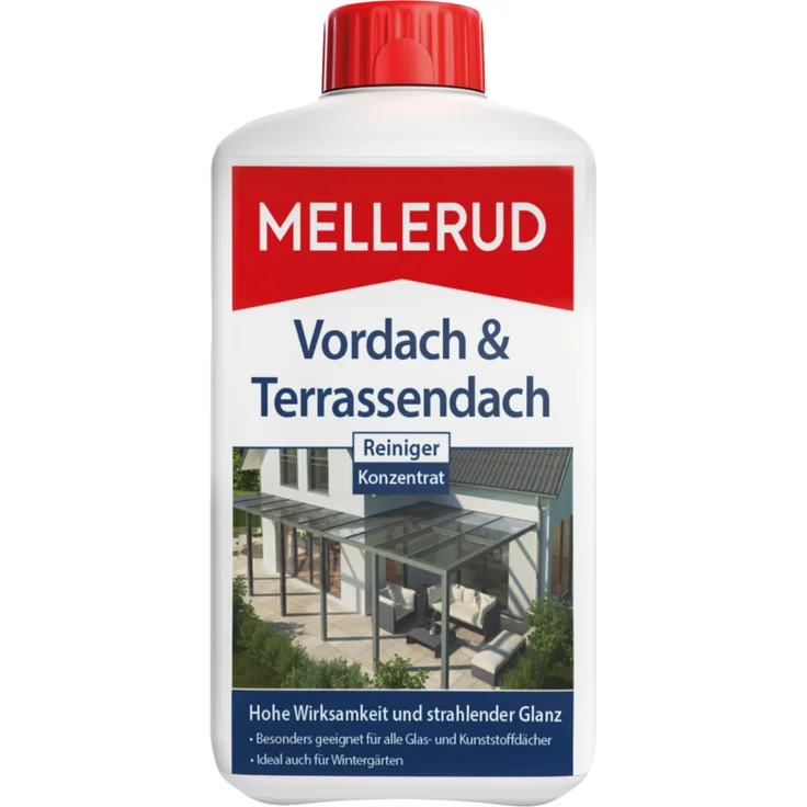 Mellerud Vordach & Terrassendach Reiniger Konzentrat 1,0 l – Bild 1