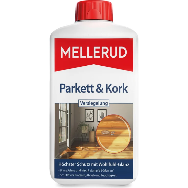 Mellerud Parkett & Kork Versiegelung 1,0 l – Bild 1