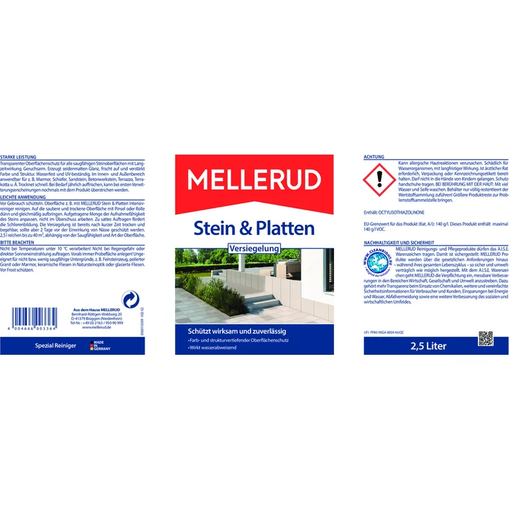 Mellerud Stein & Platten Versiegelung 2,5 l – Bild 4