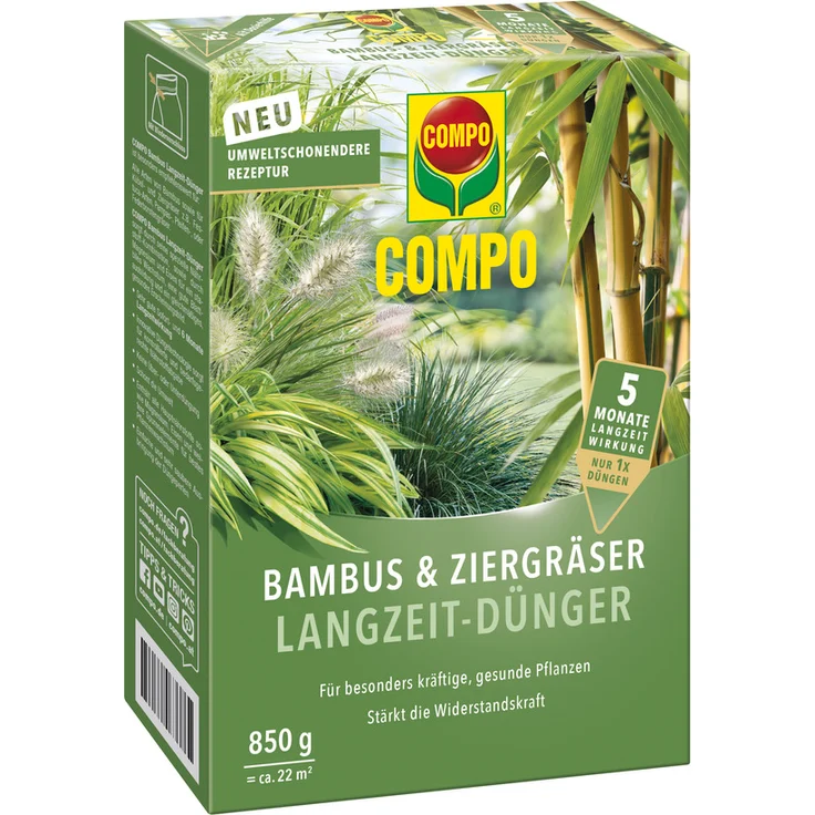 Compo Bambus und Ziergrser Langzeit-Dnger, 850 g: Tests, Infos &  Preisvergleich