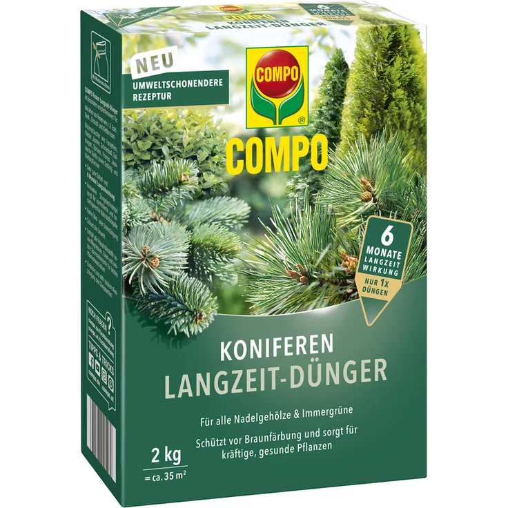 Compo Koniferen Langzeit-Dünger neu, 2 kg