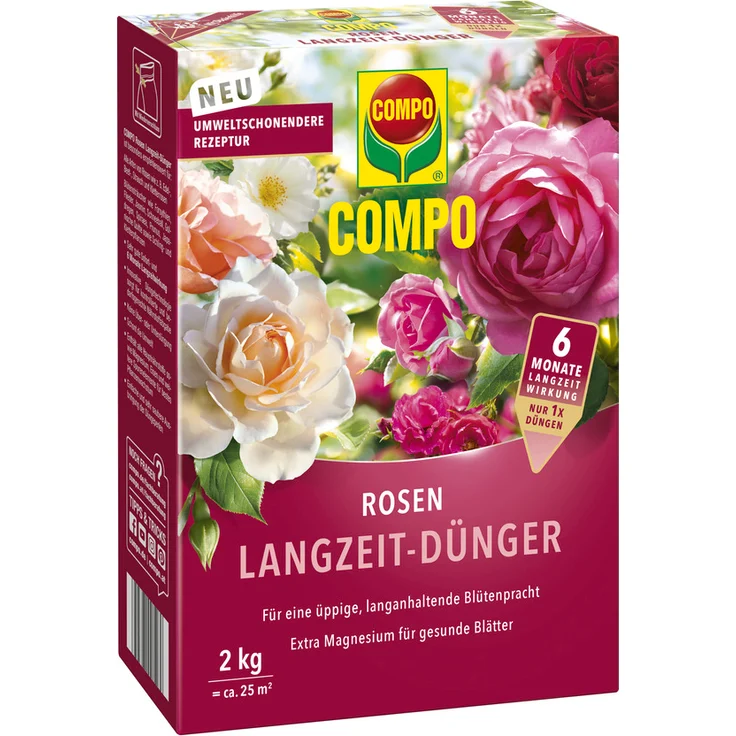 Compo Rosen Langzeit-Dünger neu, 2 kg – Bild 1