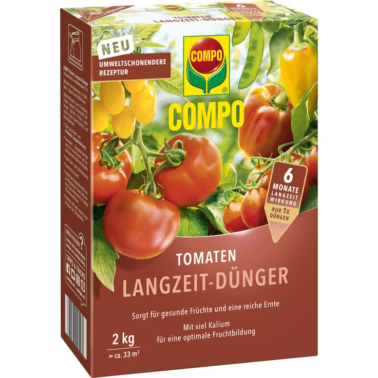 Compo Tomaten Langzeit-Dünger neu, 2 kg – Bild 1